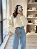 Luxury Soft Knit Sweater - Beige