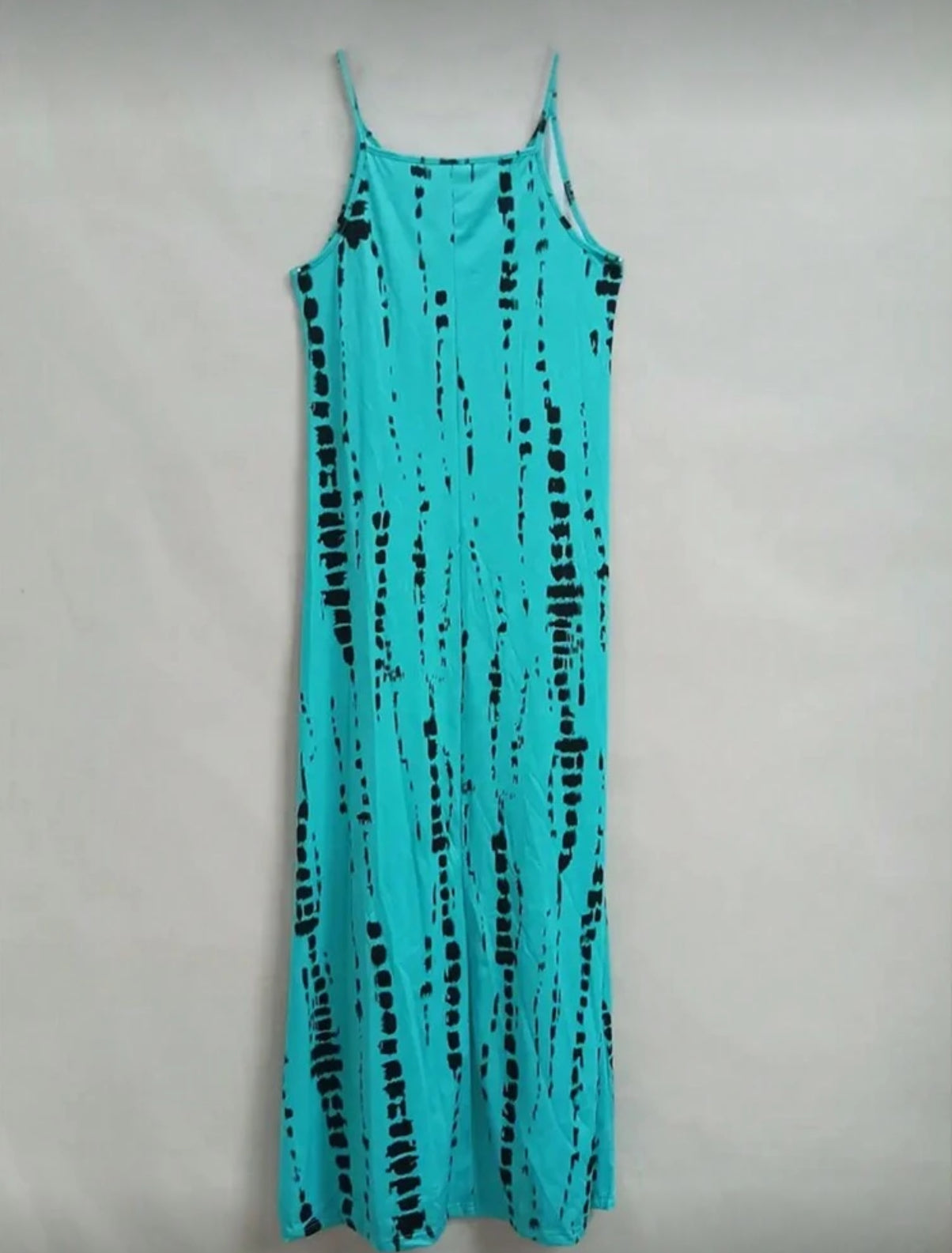 Cobalt Blue Strappy Flowy Summer Dress