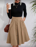 Knee Length Flare Skirt – Classic A-Line
