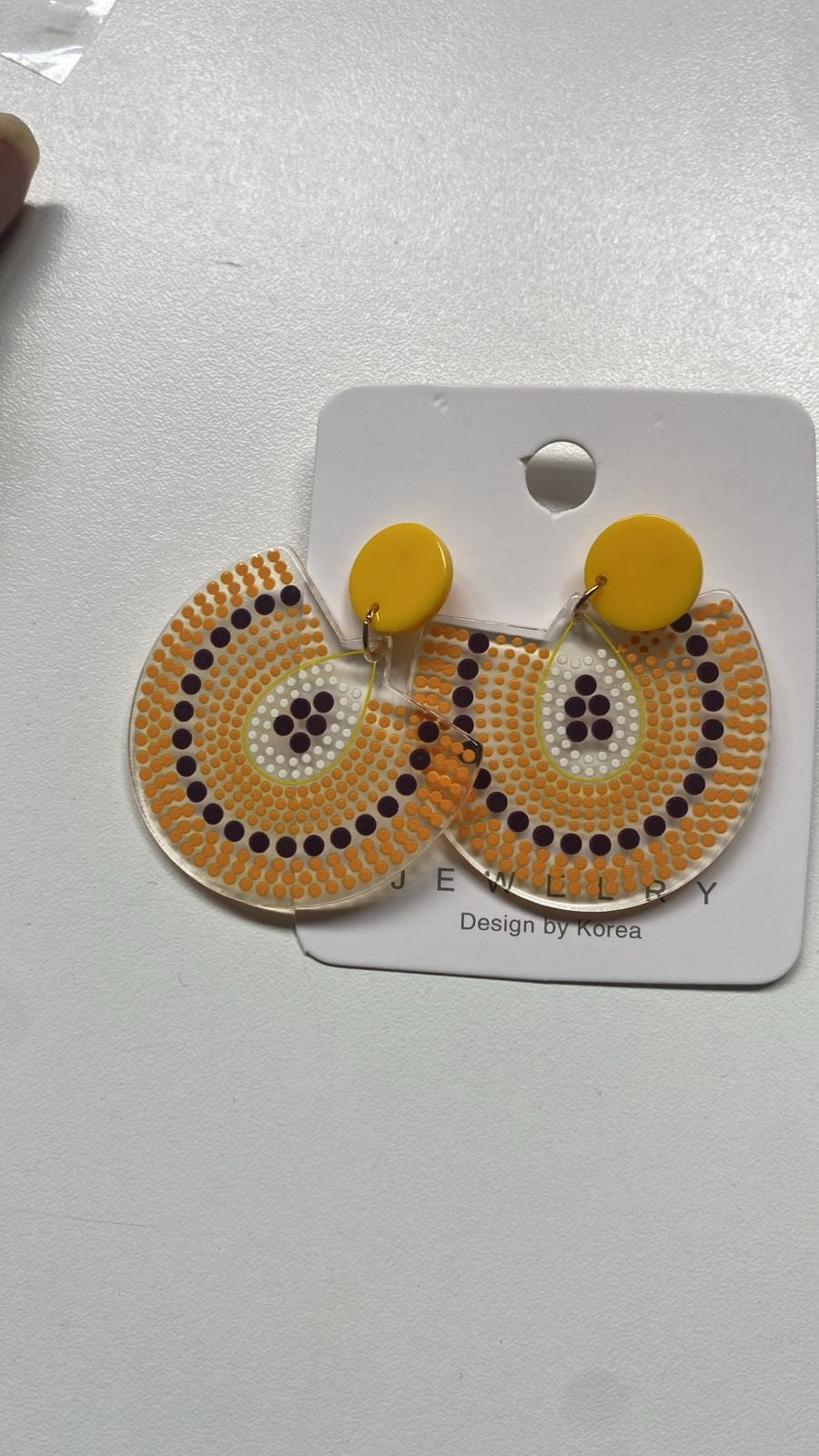 Colourful Dot Style Earrings