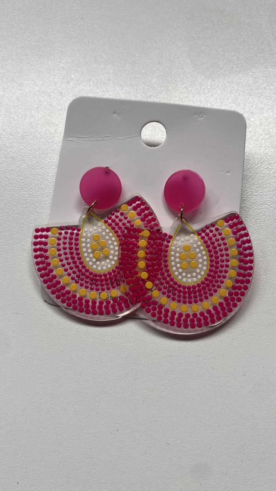 Colourful Dot Style Earrings