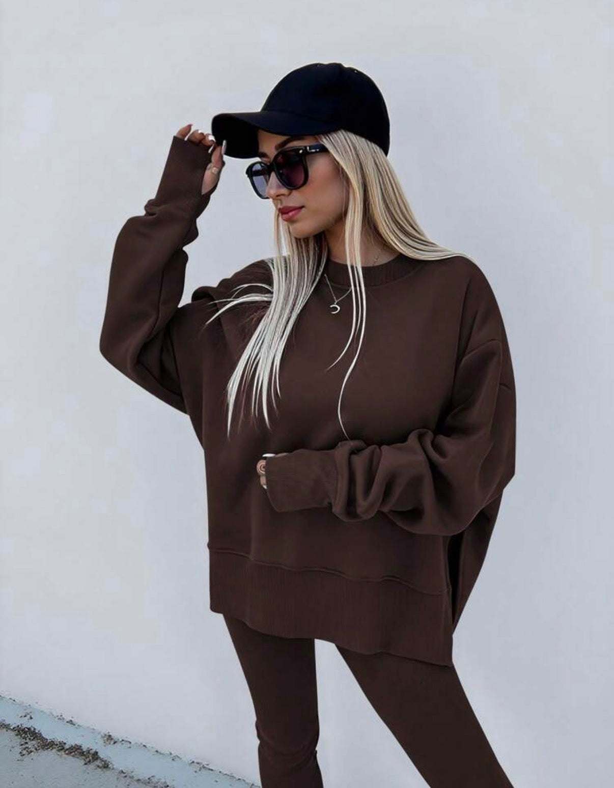 Brown Luxe Lounge Set