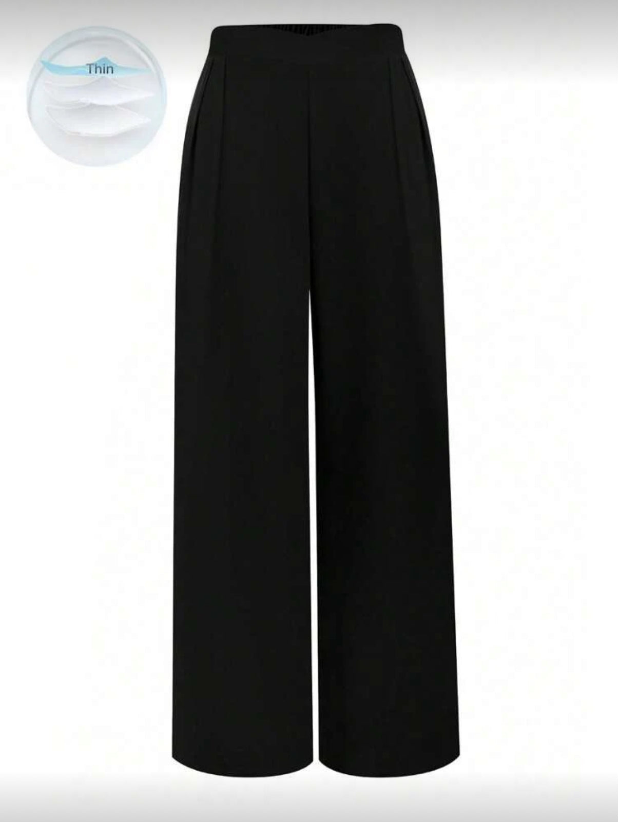 Black Curve TALL pants