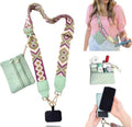 Phone Strap With Zippered Pocket, Cell Phone Lanyard, With Wallet