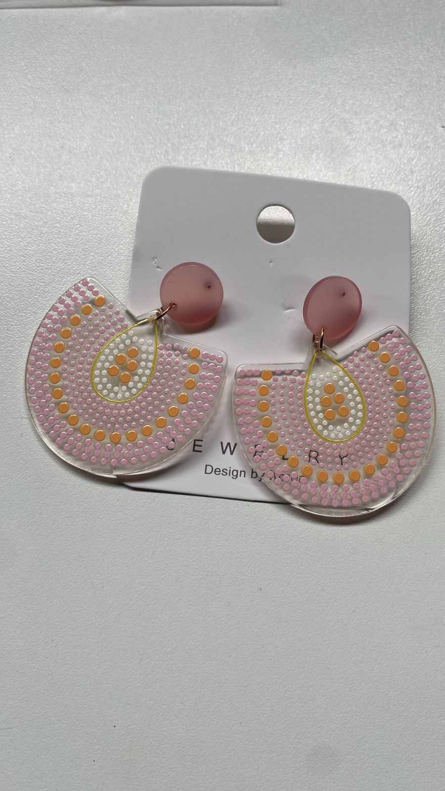 Colourful Dot Style Earrings