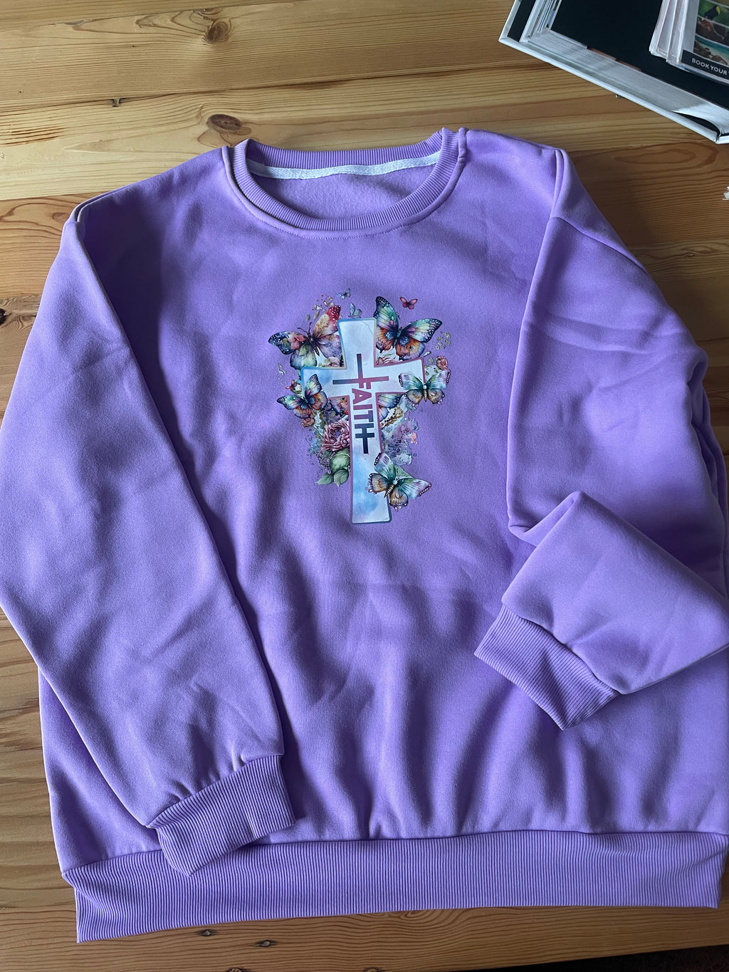Lilac Thermal Lined Faith Pullover