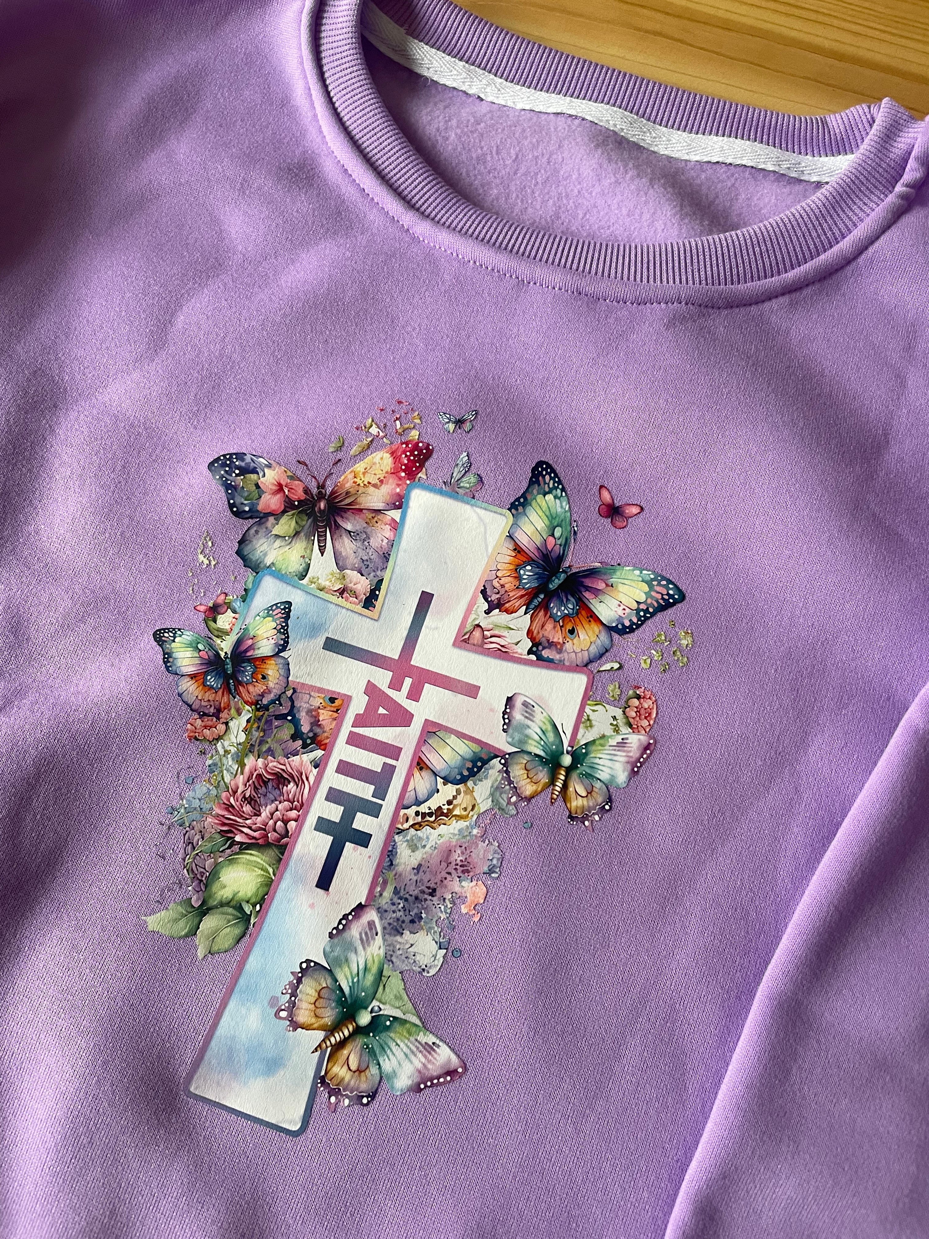 Lilac Thermal Lined Faith Pullover