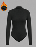 Black Soft Lined Bodysuit