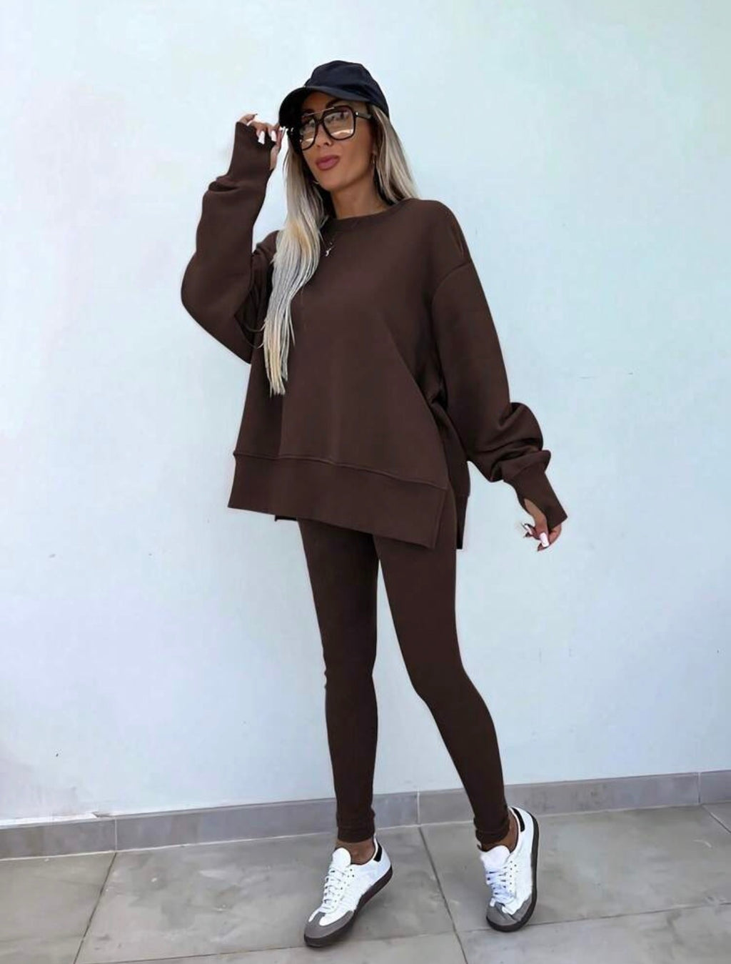 Brown Luxe Lounge Set
