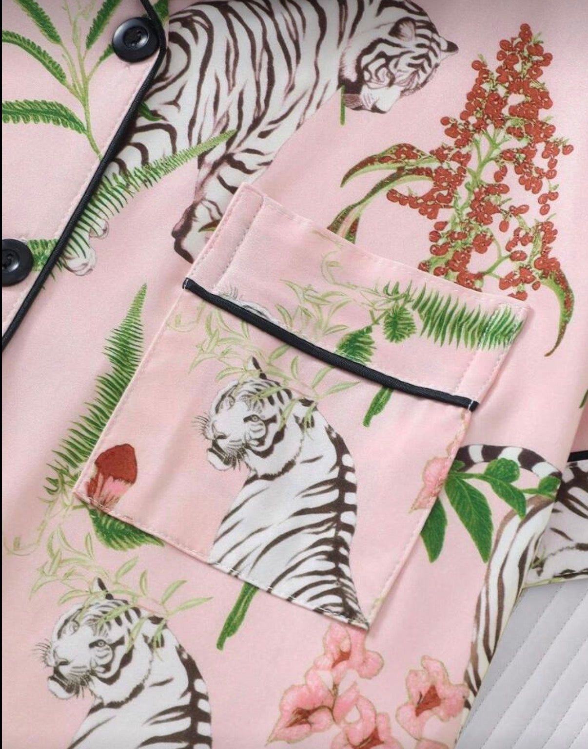 Tiger Short Pajama Set