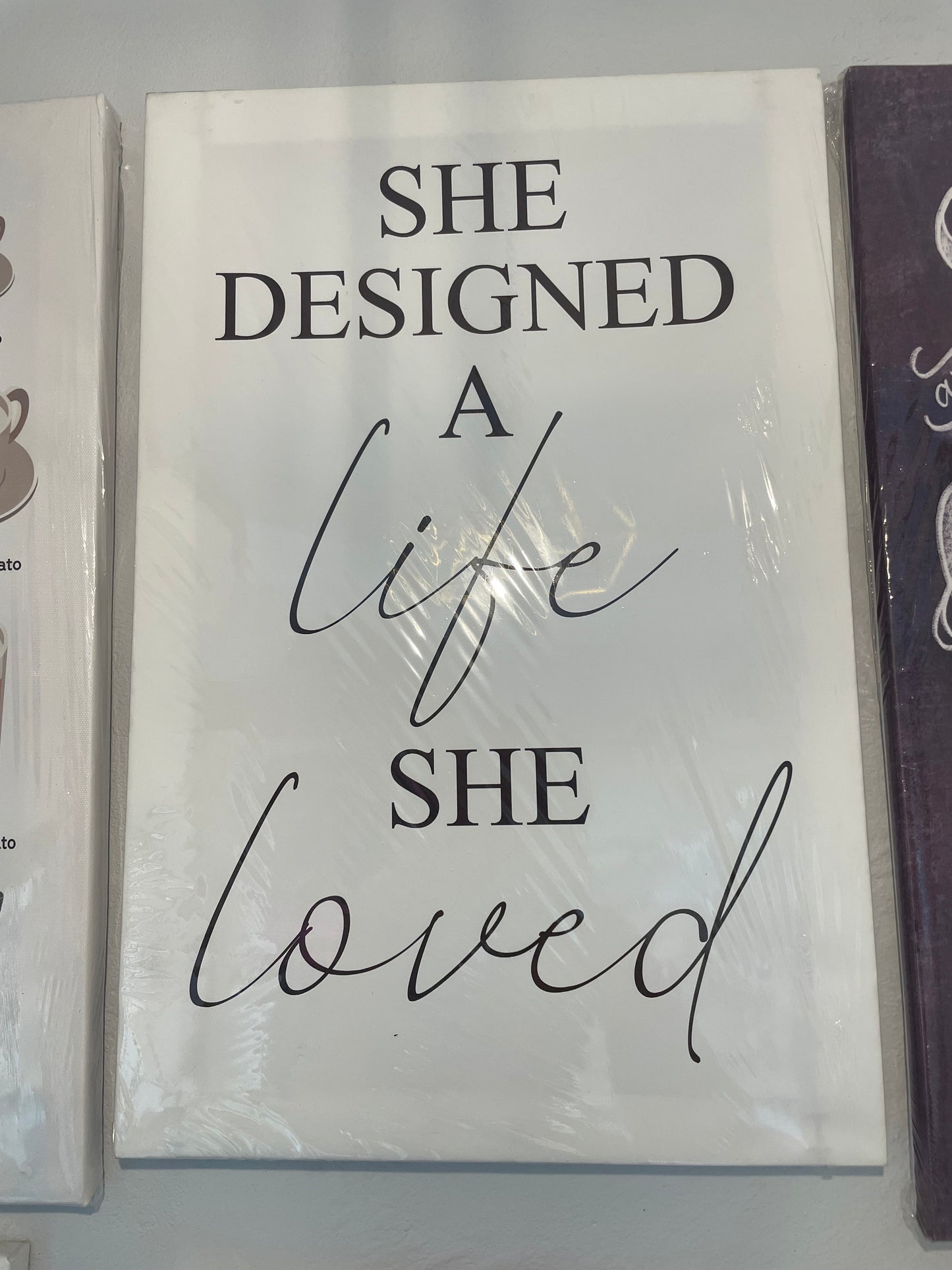 BLACK NOVEMBER - ALL BLOCK MOUNTED CANVASES R50