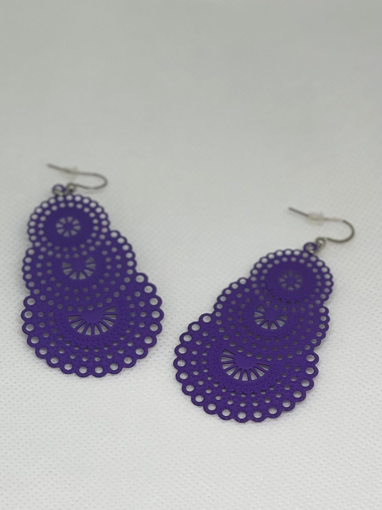 Bohemian Light Weight Bright Colour Earrings (22)