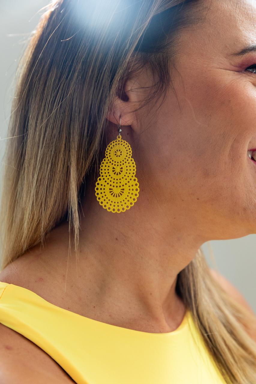 Bohemian Light Weight Bright Colour Earrings (22)