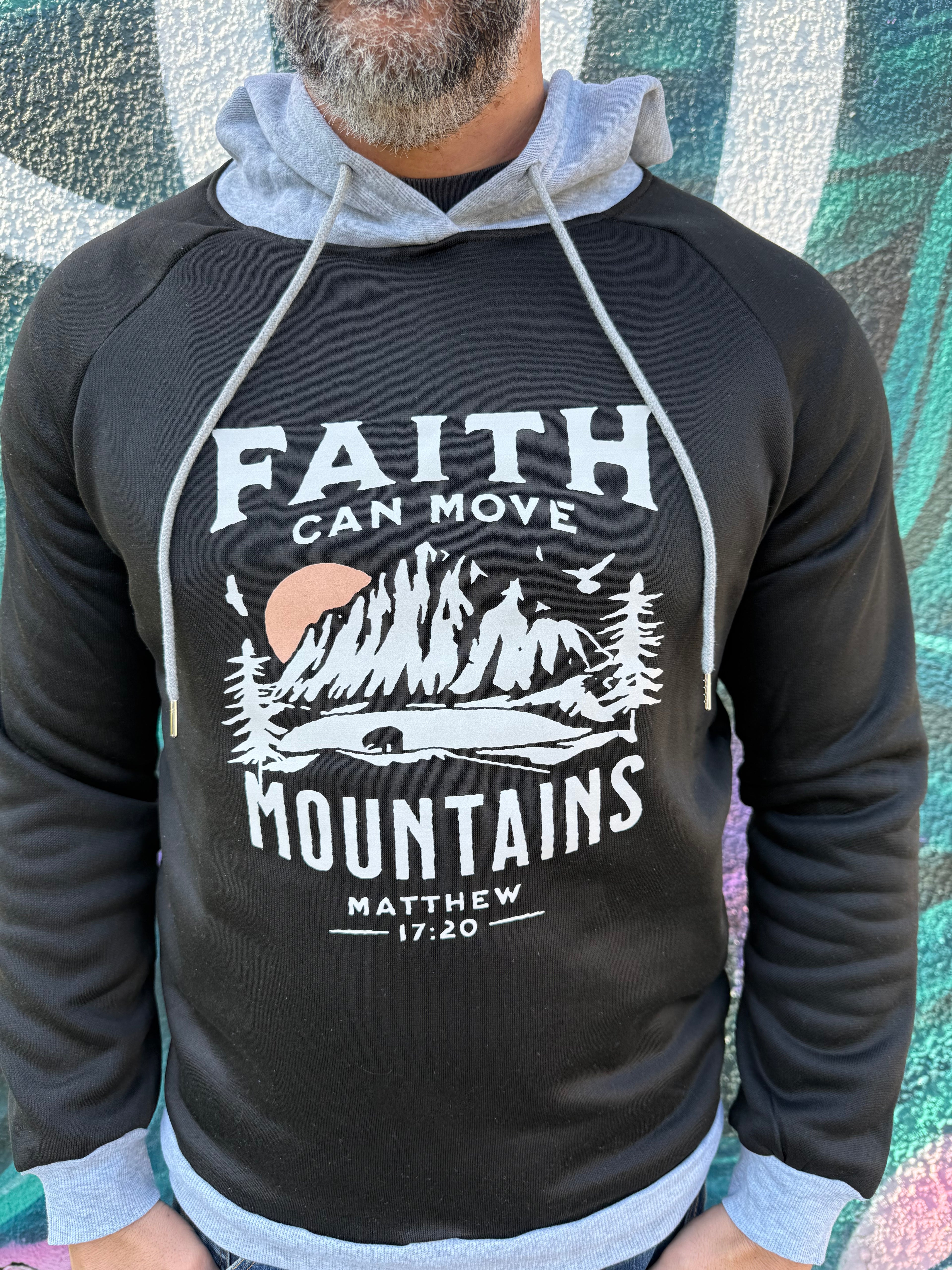 Faith Can Move Mountains Thermal Lined Hoodie