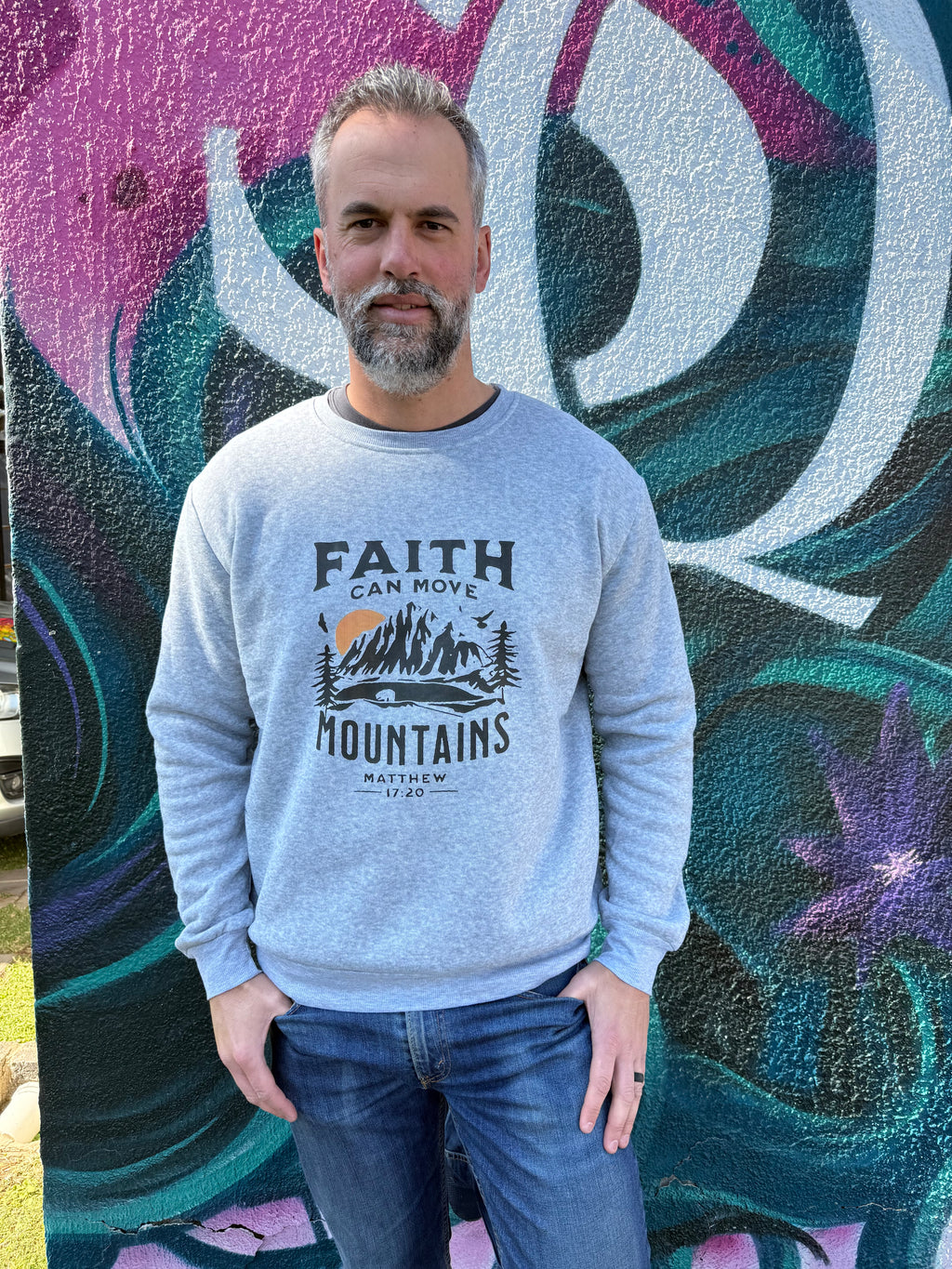 Faith Can Move Mountains Pullover