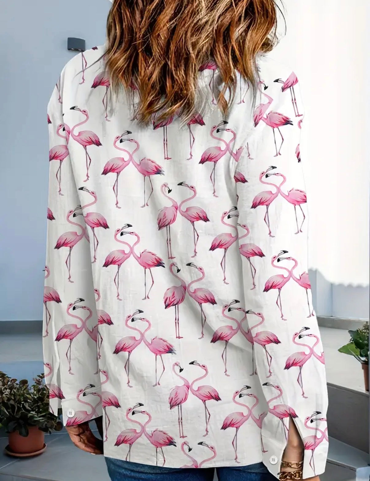 Flamingo Blouse