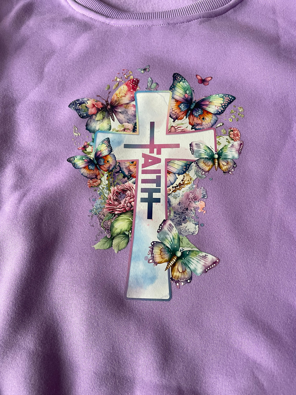 Lilac Thermal Lined Faith Pullover