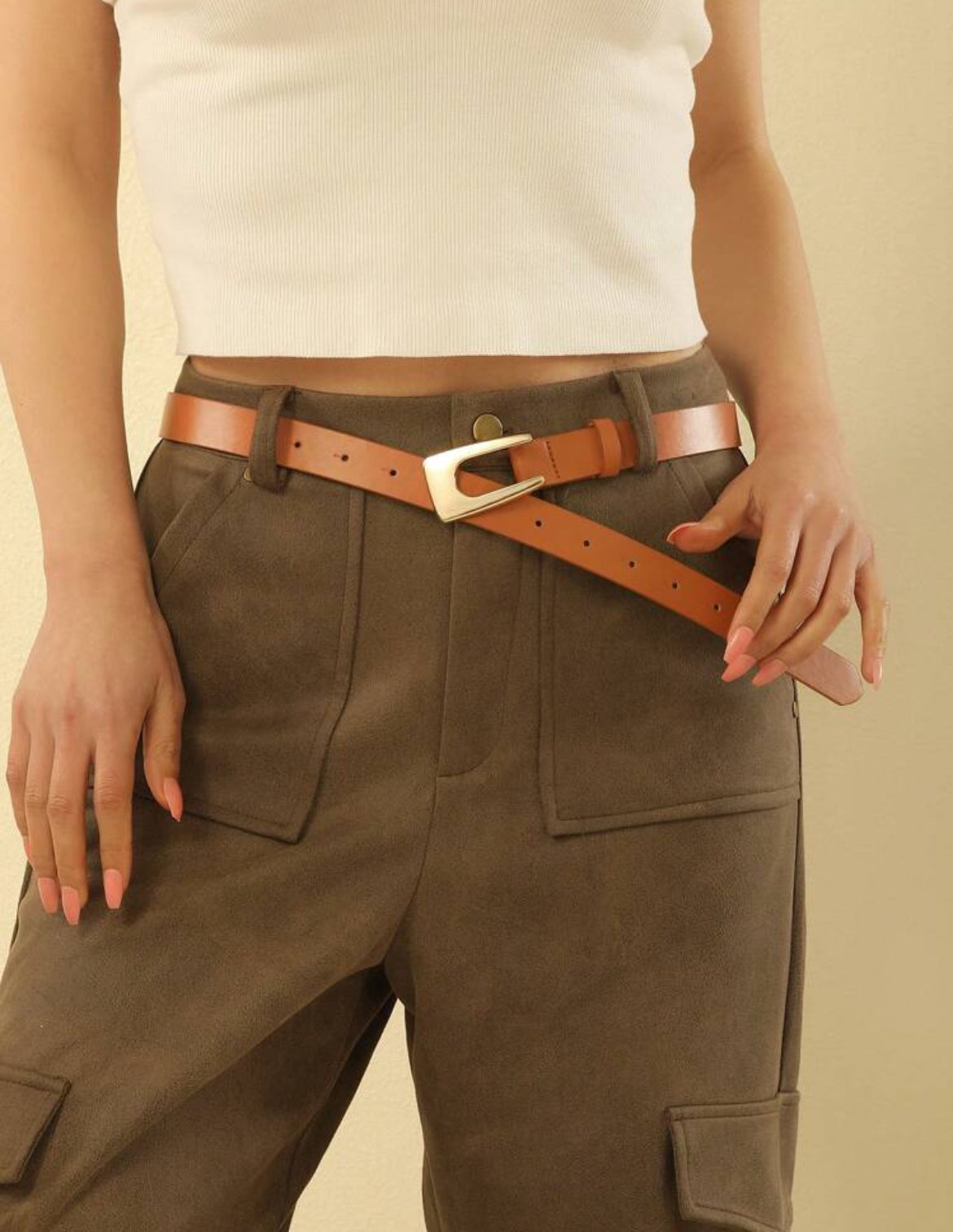 Trendy Buckle Belt