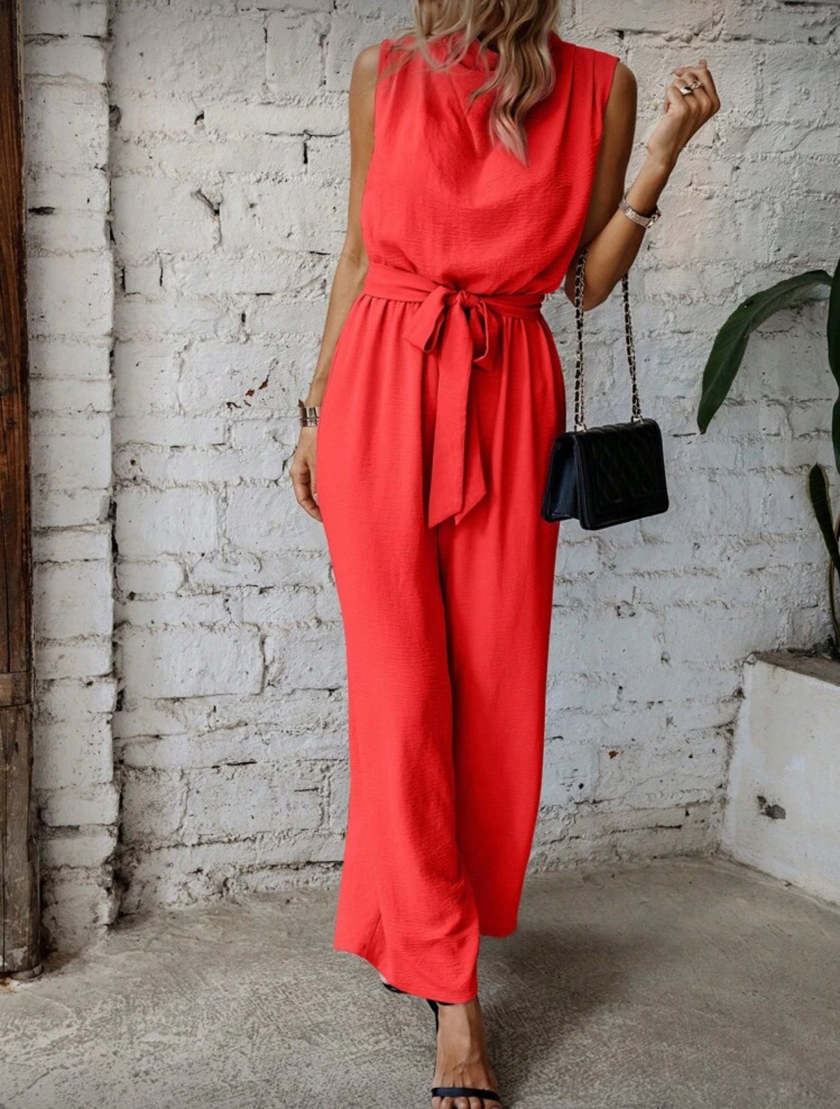 Gosh I love This Burnt Orange Jumpsuit!