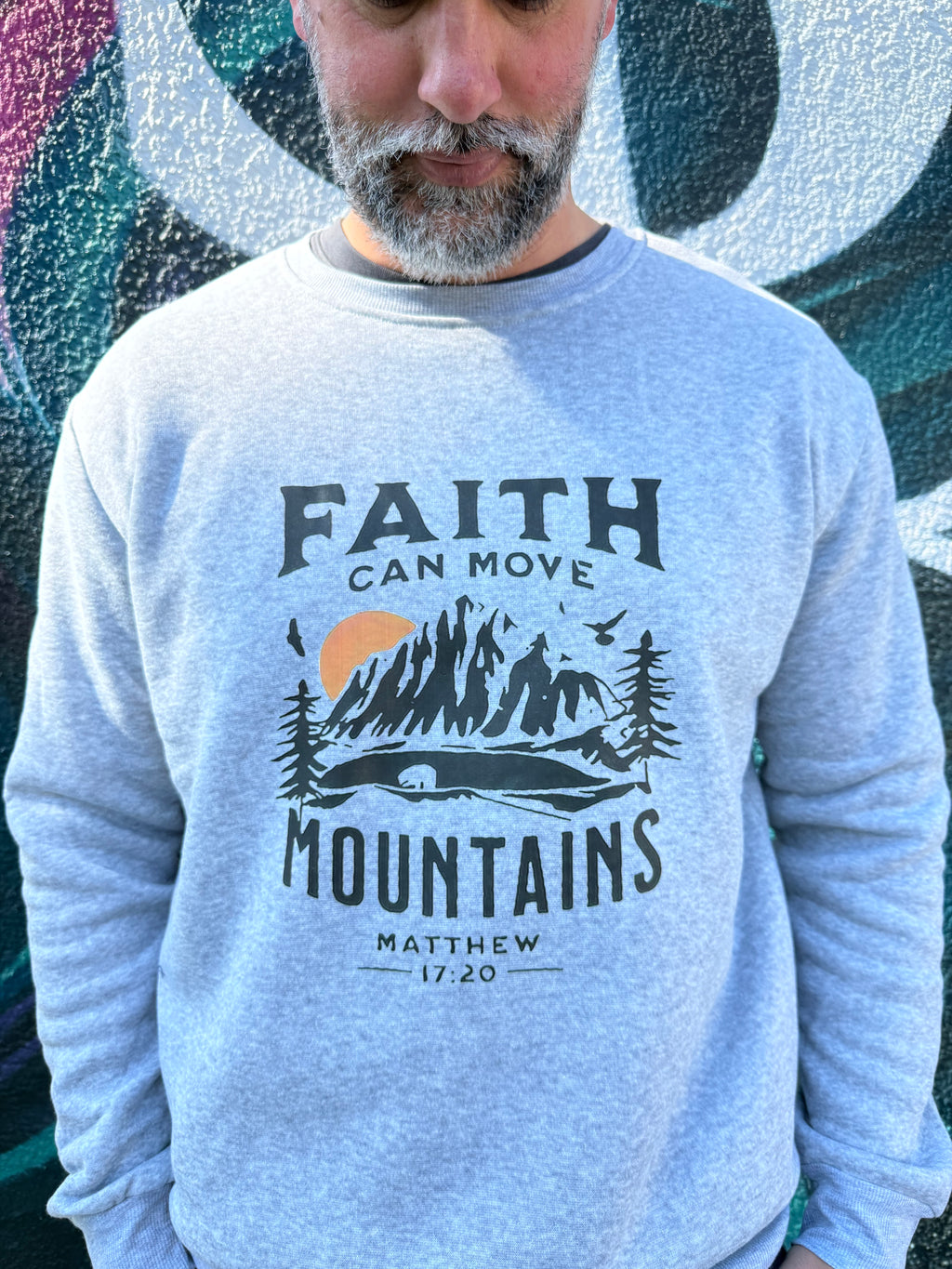 Faith Can Move Mountains Pullover
