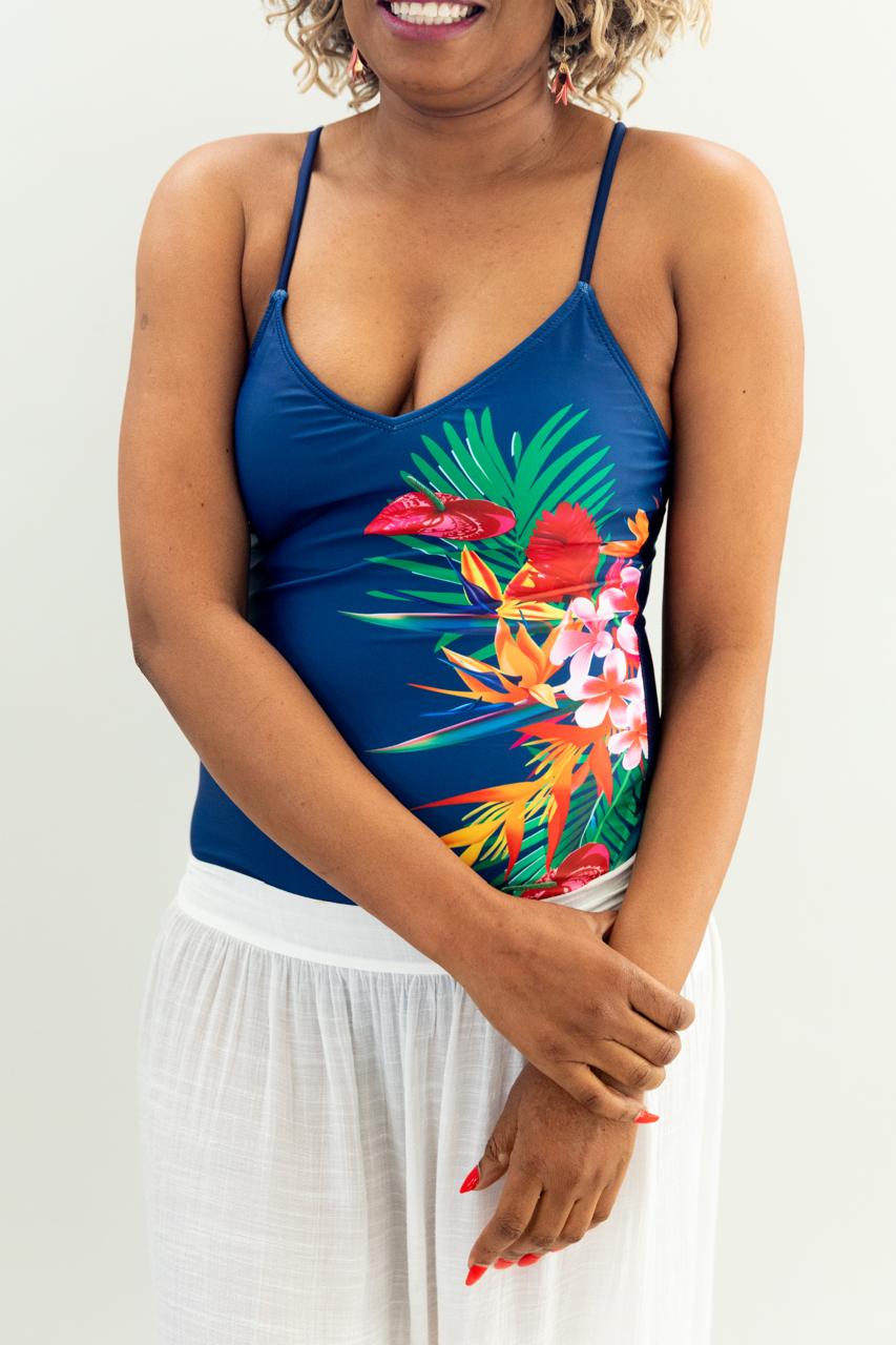 SHEIN Swim Summer Beach Women One-Piece Swimsuit (Wrap Sold Separately)