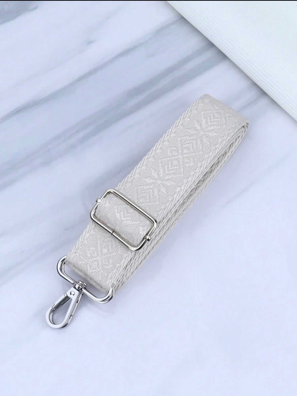 Beige-White-Adjustable-Bag-Straps-side