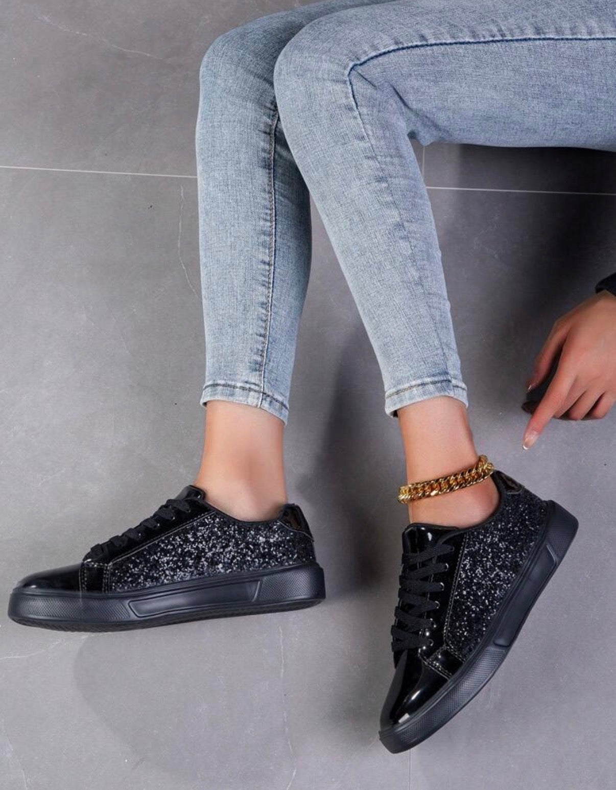 Black-Glitter-Luxe-Sneaker-side2