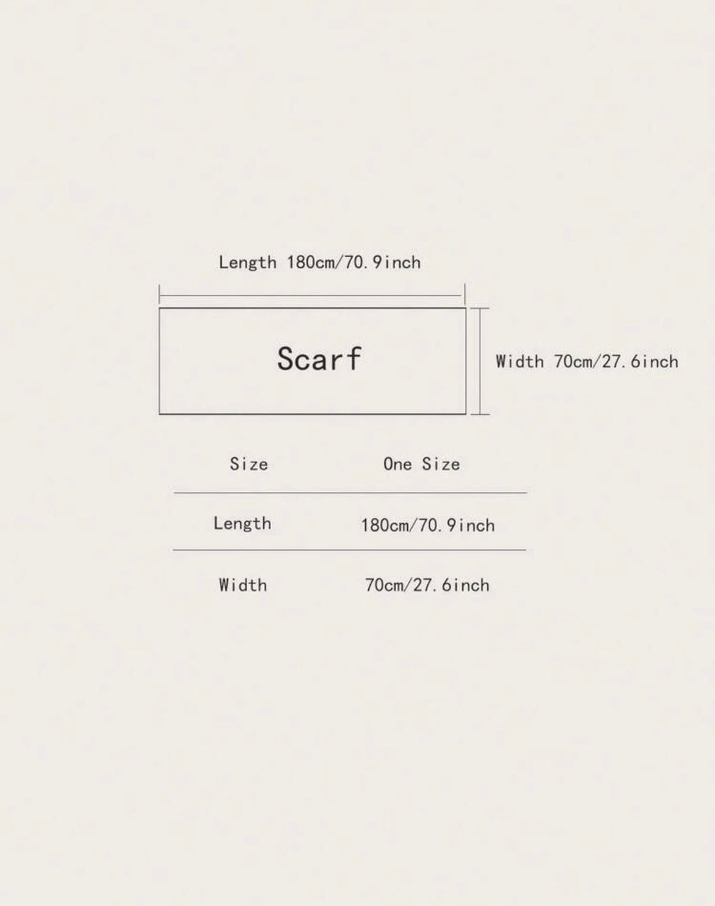 Black-White-Monochrome-Leopard-Print-Winter-Scarf-sizing-chart