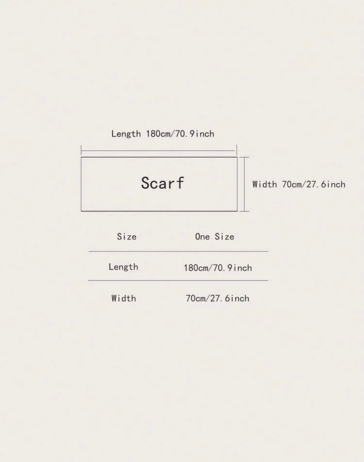 Black-White-Monochrome-Leopard-Print-Winter-Scarf-sizing-chart