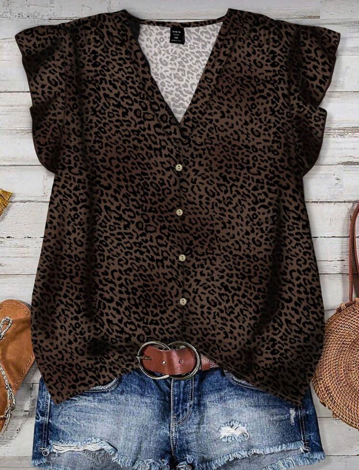 Brown-black-leopard-print-blouse-front-lifestyle