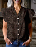 Brown-black-leopard-print-blouse-front