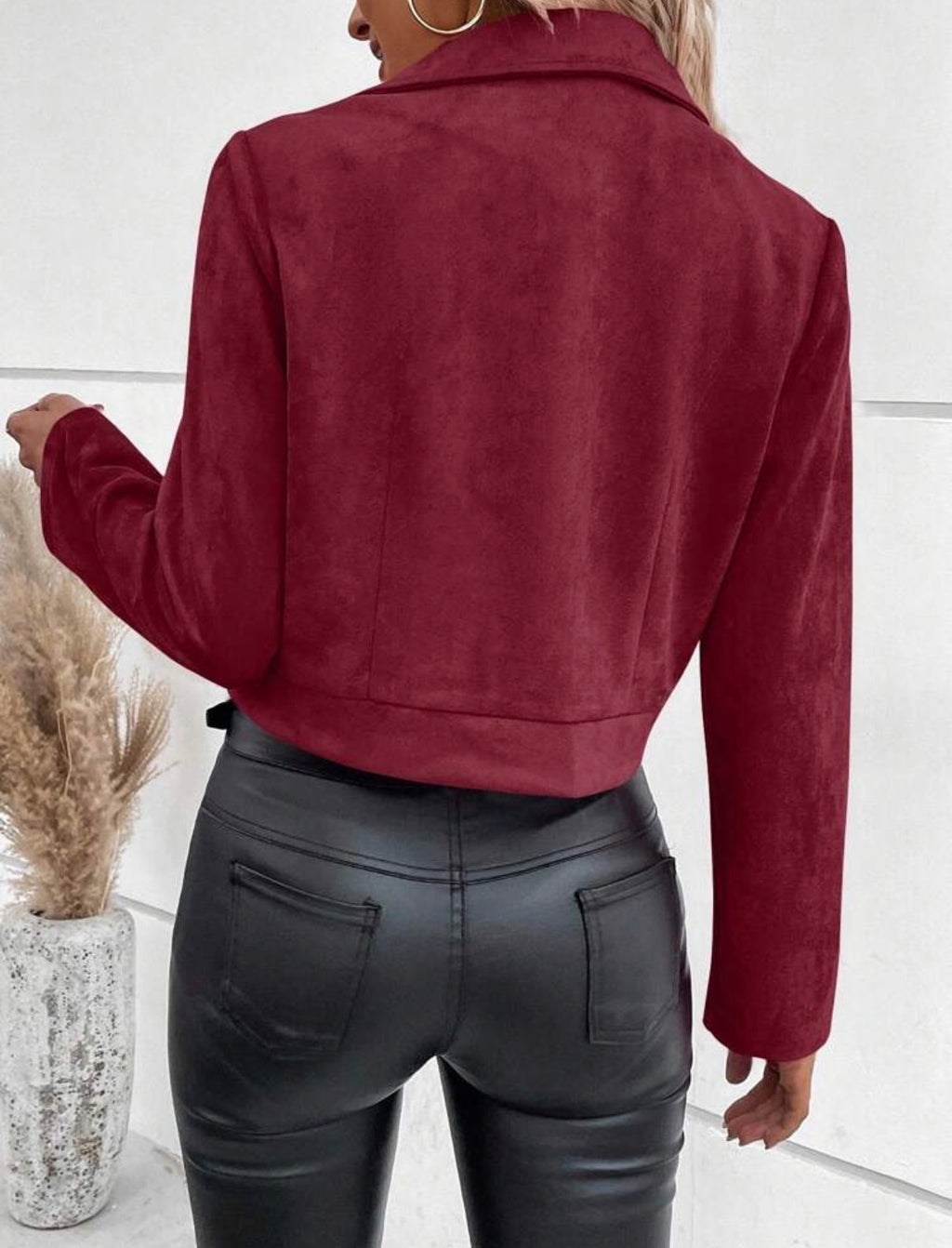 Burgundy-Suede-Biker-Jacket-back
