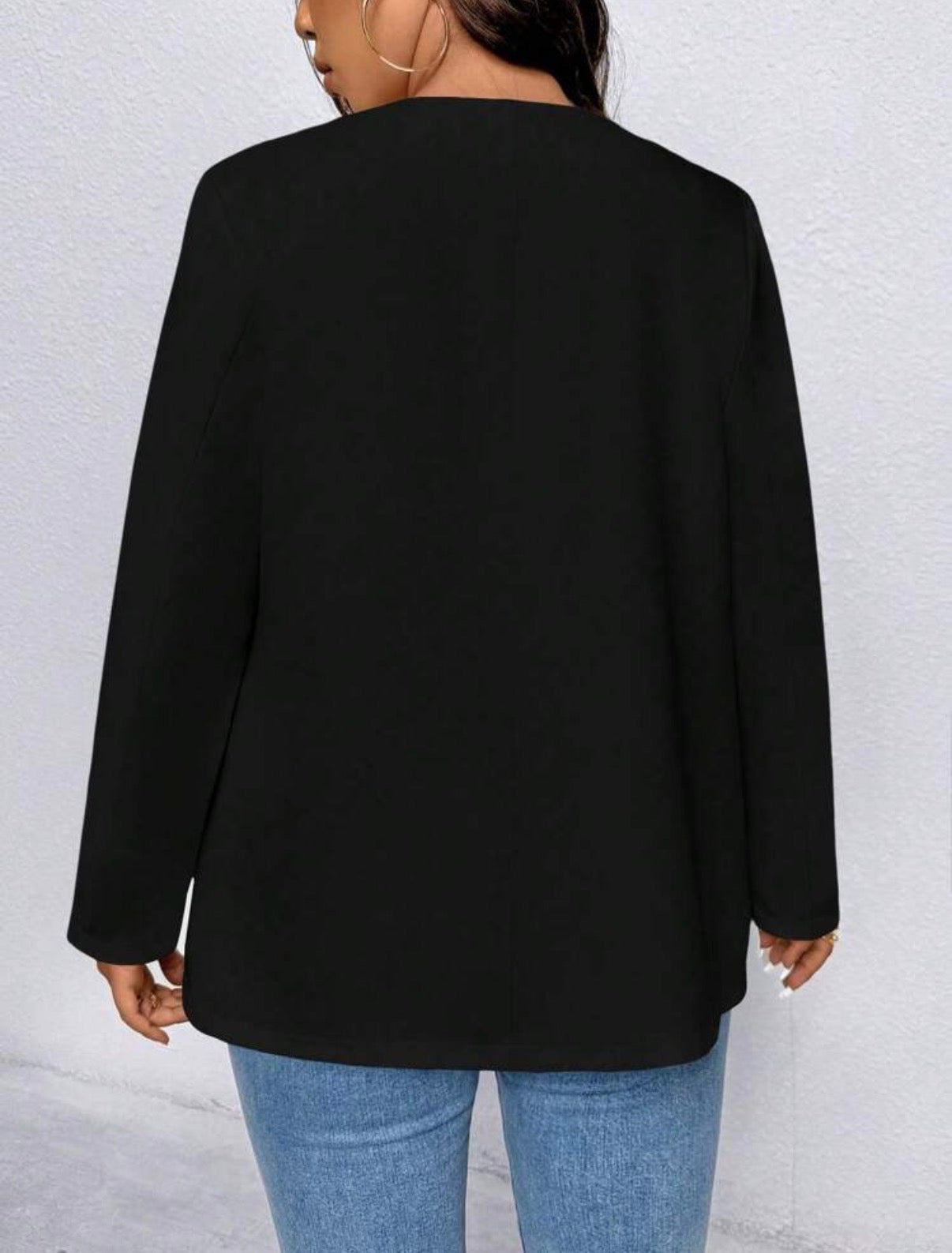 CURVE-Classic-Black-Relaxed-Blazer-back