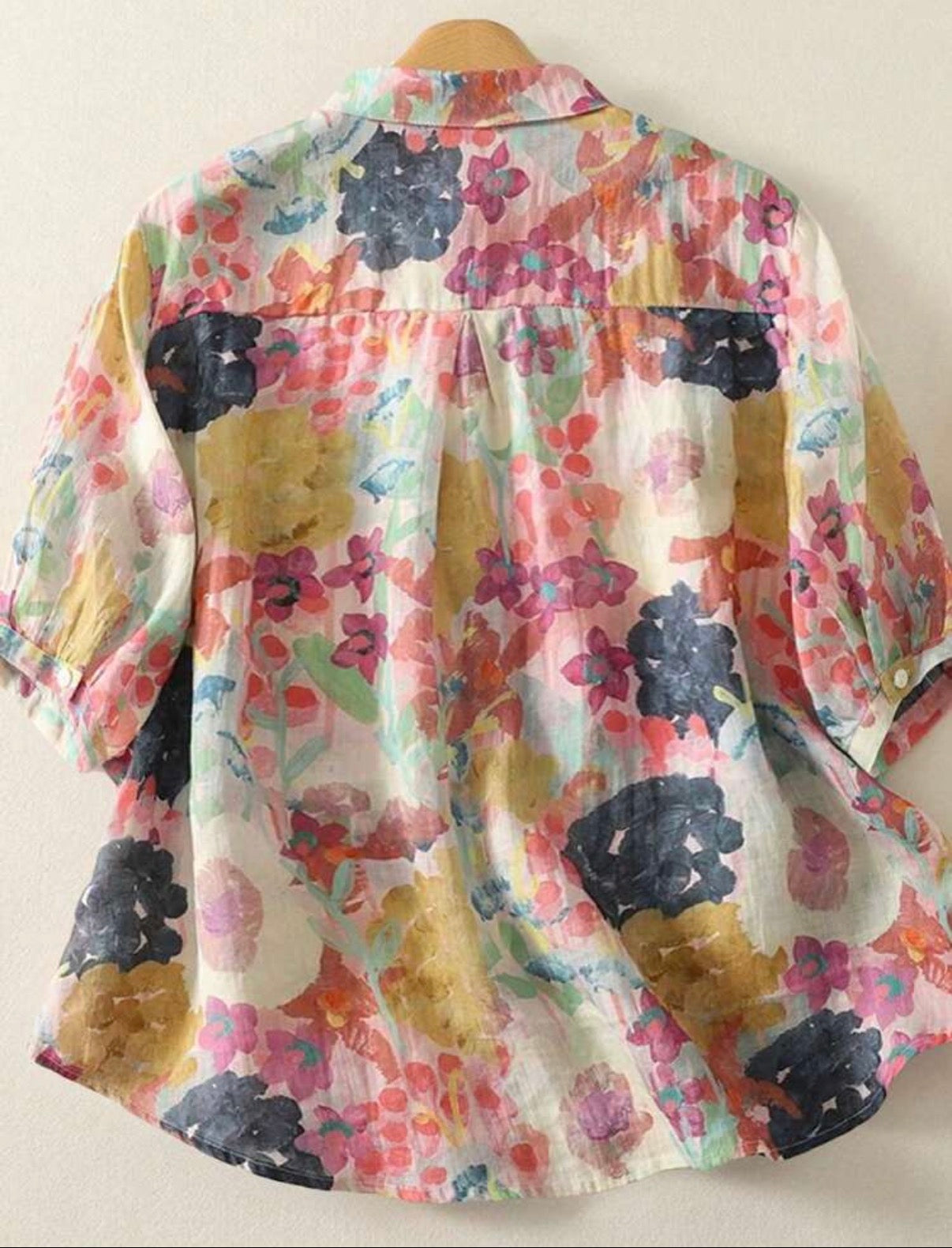 CURVE-Multi-Water-colour-Floral-Shirt-back