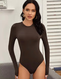 Chocolate-Brown-Contour-Luxe-Bodysuit-front