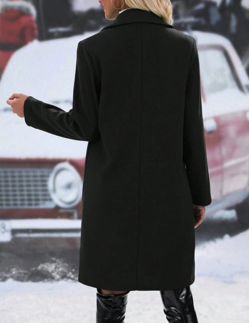 Classic-MUST-Have-Black-Structured-Double-Breasted-Coat-back
