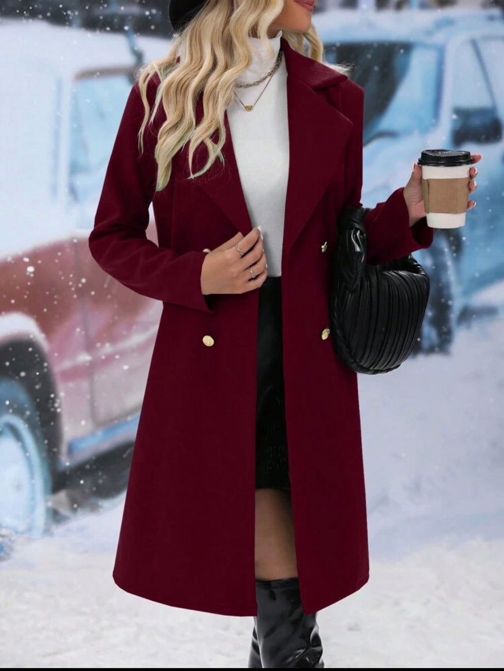 Classic-MUST-Have-Burgundy-Structured-Double-Breasted-Coat-front
