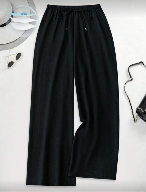 Curve-Black-wide-cut-pants-front