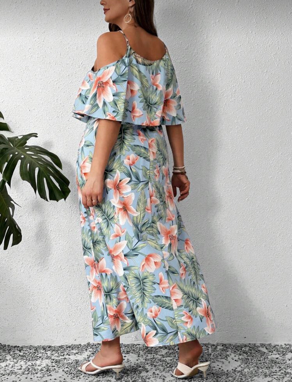 Curve-Topical-Ruffle-Maxi-Dress-back
