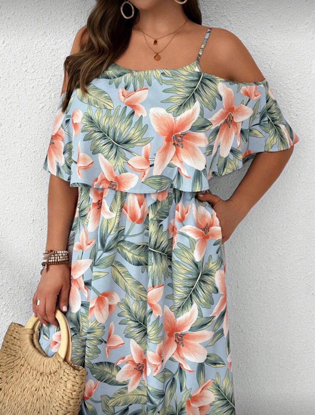 Curve-Topical-Ruffle-Maxi-Dress-side