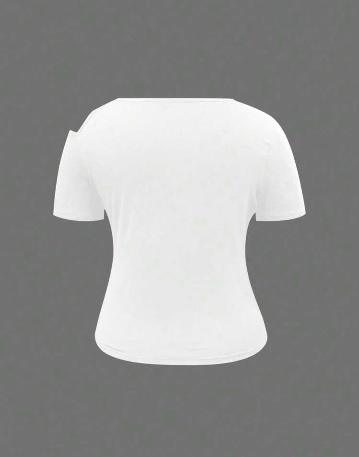 Curve-White-Cut-Out-One-Shoulder-T-shirt-back