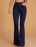 Dark-Wash-High-Stretch-Flare-Jeans-front