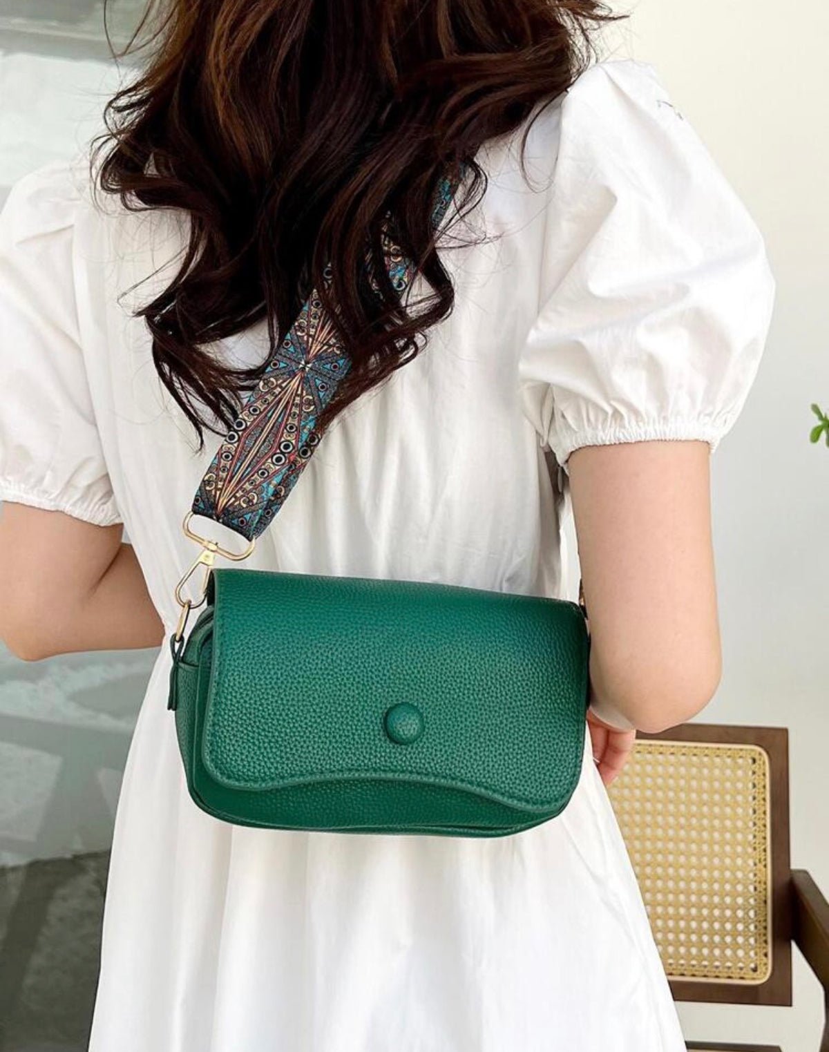 Emerald-Boho-Crossbody-Bag-front