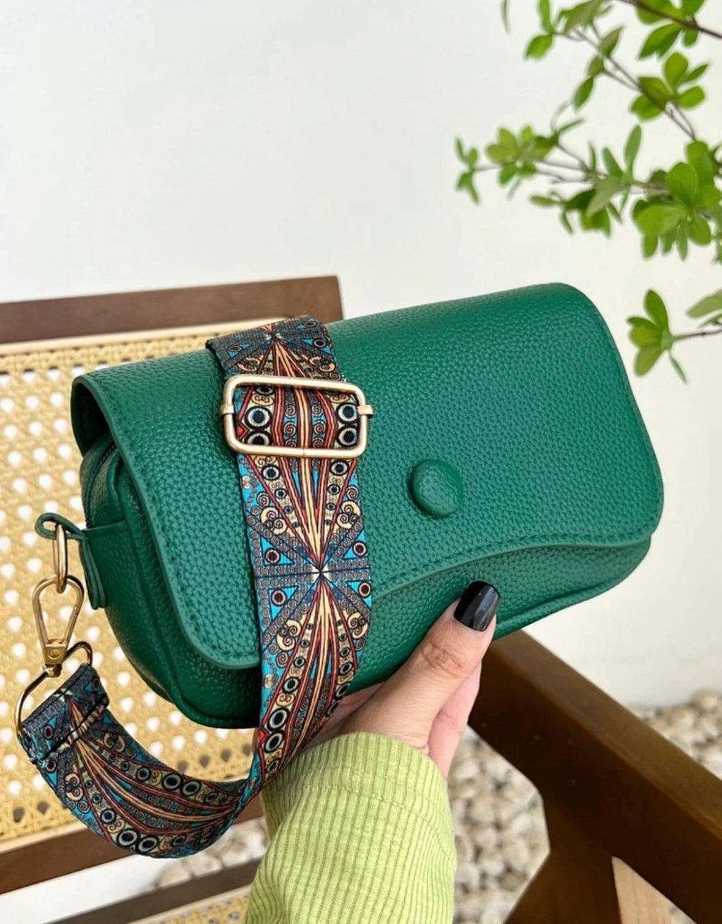 Emerald-Boho-Crossbody-Bag-side