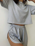 Grey-White-Sunday-Stripe-PJ-Set-side