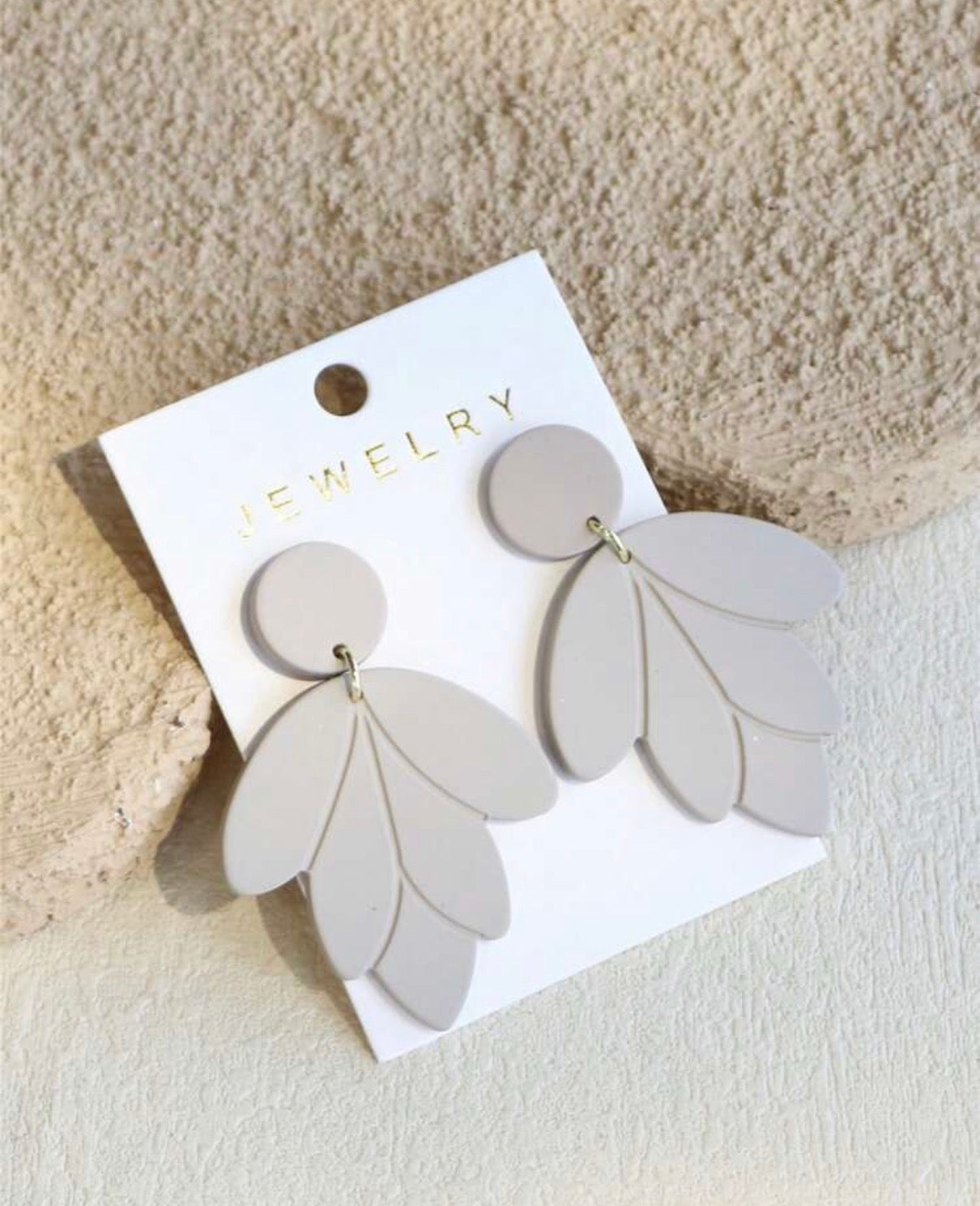 Neutral-Botanical-Leaf-Statement-Earrings-side