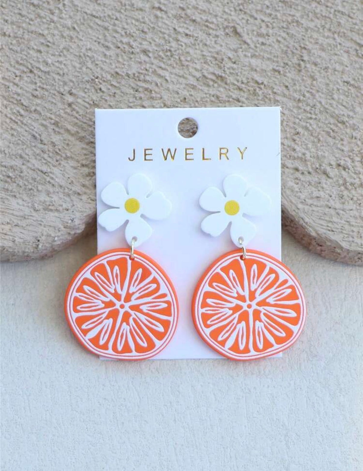 Orange-Citrus-Bloom-Statement-Earrings-front-set