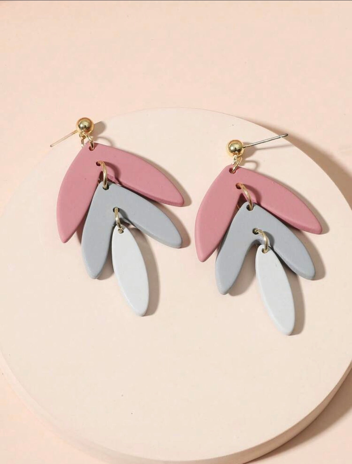 Pink-Blue-Pastel-Layered-Earrings-front-set
