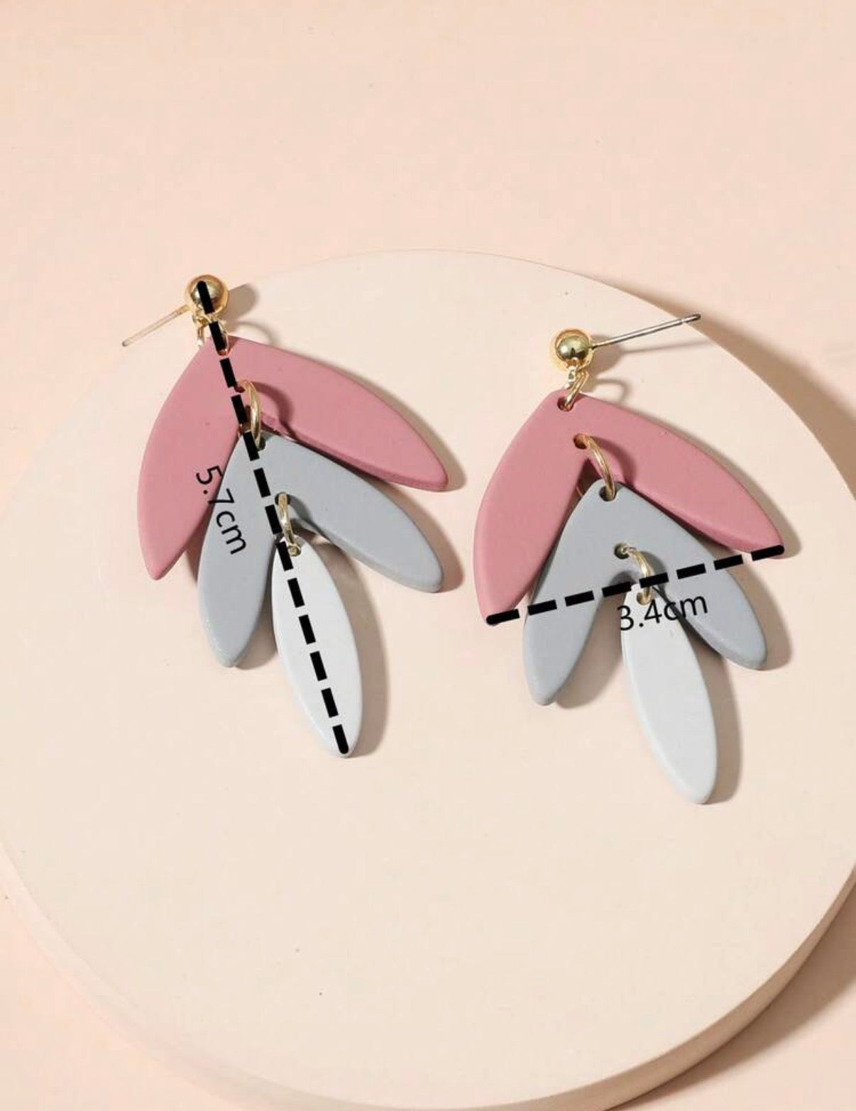 Pink-Blue-Pastel-Layered-Earrings-size