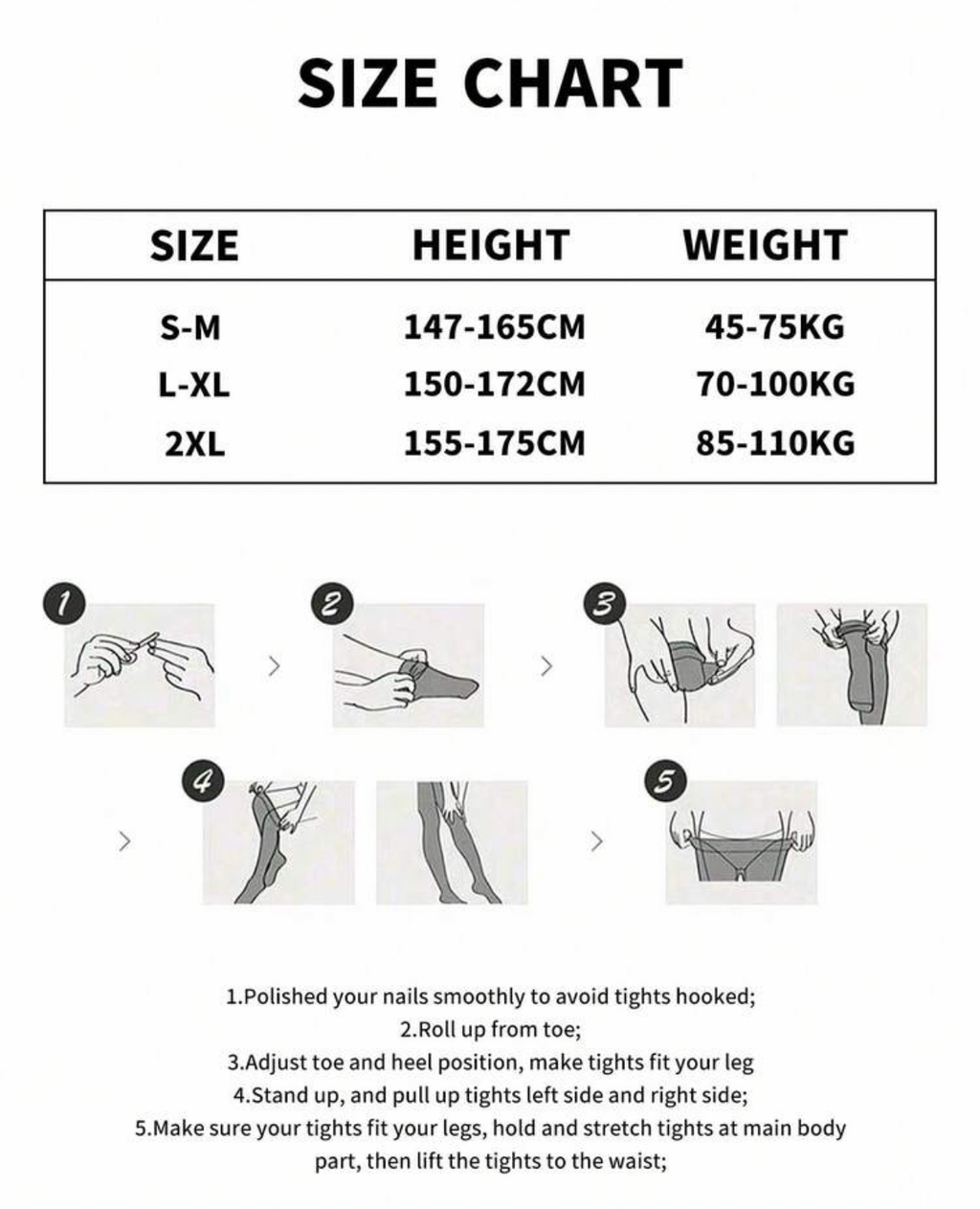 Polka-Dot-Viral-Skin-Look-Thermal-Stockings-sizing-chart